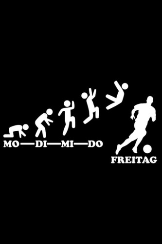 Fussball Woche Endlich Freitag Wochenende Fußballtrainer: DIN A5 Kariert 120 Seiten / 60 Blätter Notizbuch Notizheft Notiz-Block Lustige Fußball Fußballspieler Stürmer Geschenke (German Edition)