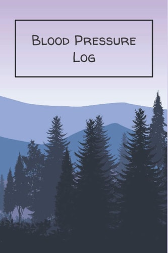 Blood Pressure Log: Blank log book to record blood pressure and heart rate, Size is 6" x 9", 100 pages