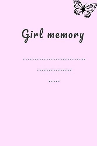 Girl memory: girl note book