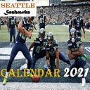 Seattle Seahawks Calendar 2021 Seattle Seahawks 8. 5x8. 5 Inch Wall 2021 Calendar