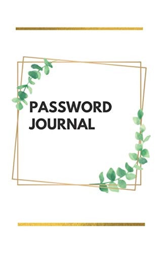 Password Journal: Elegant Password Keeper 5.5x8.5in