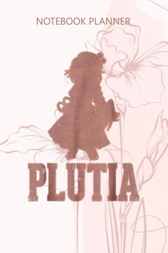 Notebook Planner 4GO Plutia Vintage: Monthly, 6x9 inch, Do It All, 114 Pages, Journal, To Do List, Budget, Hourly