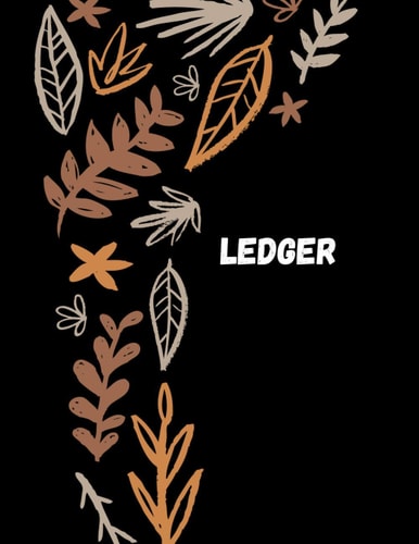 Ledger 8,5 X 11 Inch ,120 Pages ,accounting Ledger Book Simple Accounting Ledger for Bookkeeping
