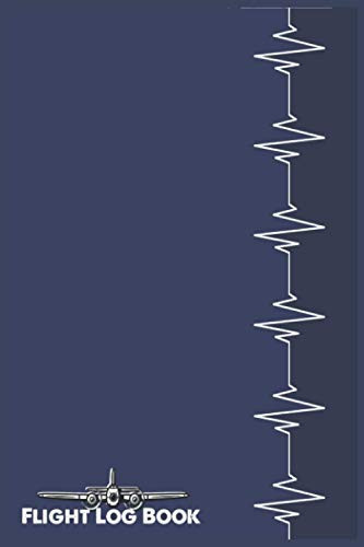Flight Log Book For Pilots to Record Number of Flights, Tracker All Your Flights