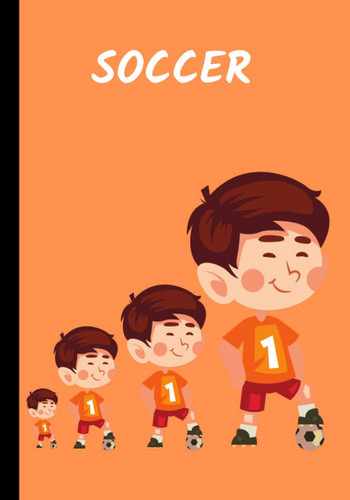 Soccer: College ruled for lovers of Soccer. Composition notebook, wide ruled paper for kids