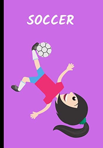 Soccer College Ruled for Lovers of Soccer. Composition Notebook, Wide Ruled Paper for Kids
