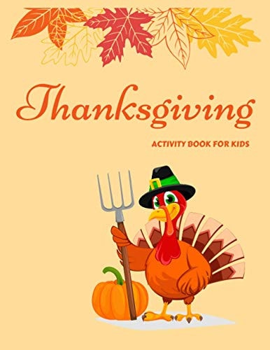 Thanksgiving Activity Book For Kids A Fun Thanksgiving Activities For Children