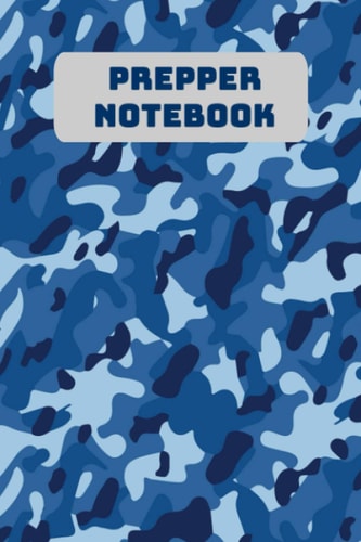 Prepper Journal: Prepper's journal with a pink camo cover design