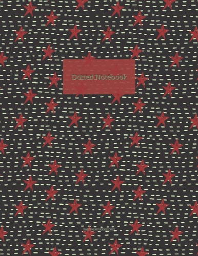 Dotted Notebook: 102 Pages, 8.5 x 11 in, 21.59 x 27.94 cm, 50 sht/100 pg Dot-Grid Graphed Both Sides with Distinctive Gray Dots, a Dot per 0.2 inch. ... the Dots as a Guide and Make Lines with Ease