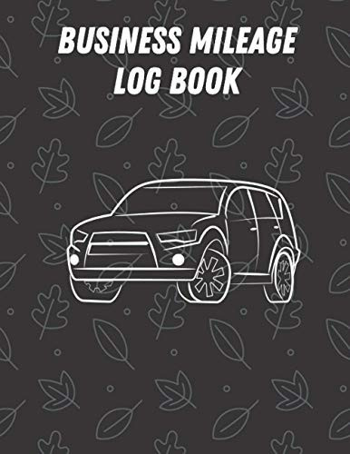 Business Mileage Log book: 8.5x11 inch 122 Pages for Personal or Business