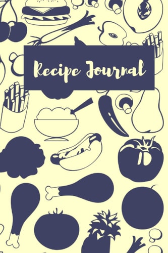 Recipe Journal-Blue Food