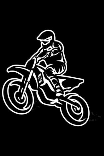 Supermoto Supermotard Enduro Schwarz Weiß: DIN A5 Kariert 120 Seiten / 60 Blätter Notizbuch Notizheft Notiz-Block Moto-Cross Motorrad Motive & Geschenke (German Edition)