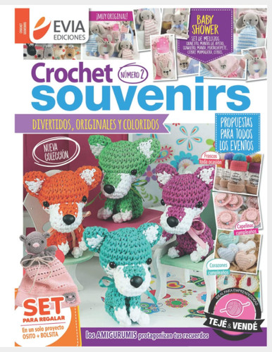 CROCHET SOUVENIRS 2 propuestas para todos los eventos