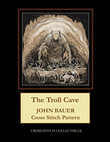 TROLL CAVE John Bauer Cross Stitch Pattern