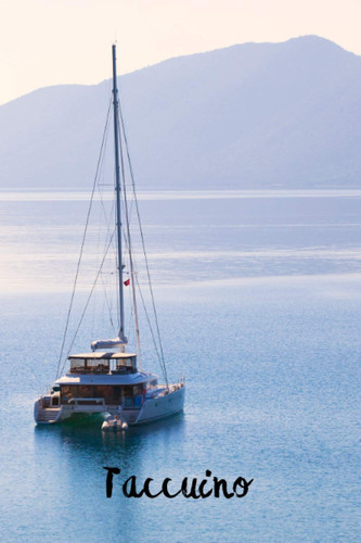 Taccuino Trimarano: diaro di composizione foderata in biance | taccuino di Trimarano | 100 pagine (Italian Edition)
