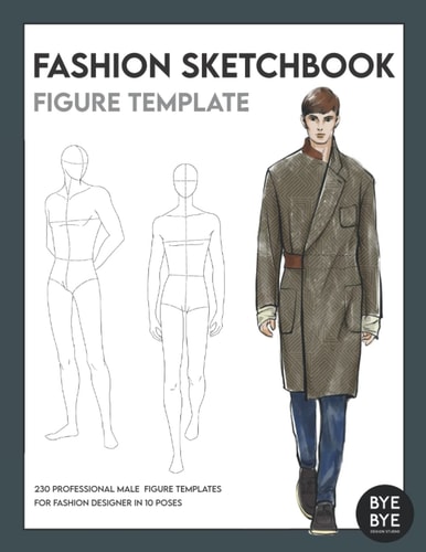 Fashion Sketchbook Figure Template