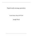 Digital Media Message Generation United States Patent 9973459
