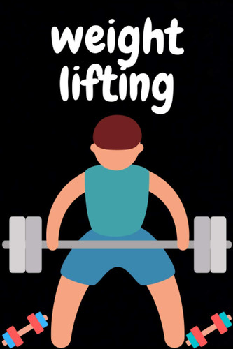 weight lifting: Notebook for writing ideas for sports