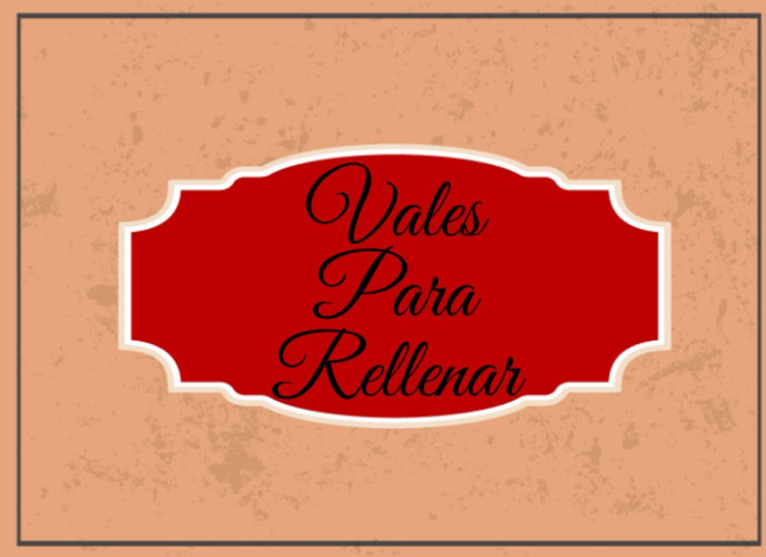 Vales Para Rellenar: Talonario De 30 Cupones | Divertidos Vales En Blanco Para Regalar A Tu Amor (Spanish Edition)