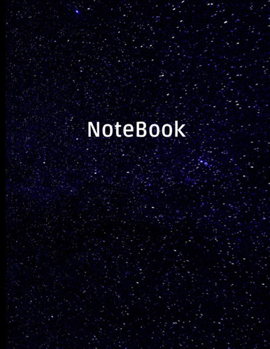 sky night cover notebook