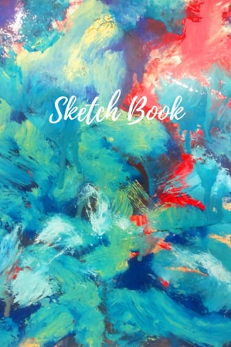 Sketch Book: Notebook for Drawing, Writing, Painting, Sketching or Doodling, 120 Pages, 6x9 (Premium Abstract Cover ) Paperback (French Edition)