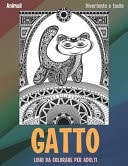 Libri Da Colorare per Adulti - Divertente e Facile - Animali - Gatto