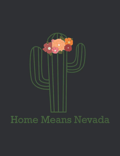 Home Means Nevada (College Ruled Notebook): Cactus Lovers, Gift Ideas For Cactus Lovers