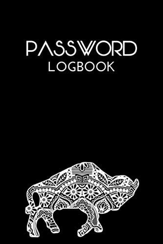 Password Log Book A-Z Tabbed: American Bison Organizer And Keeper for All Your Internet Username And Passwords