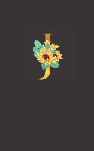 Block Notes: Taccuino con Lettera J e Fiori, ideale per Scuola e Lavoro e come Diario, perfetto Regalo per tutte le Occasioni (Italian Edition)