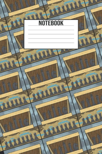Notebook: Chess journal gift with a chess pattern layout and a lined cover panel| 6x9 inches | blank pages | 150 pages