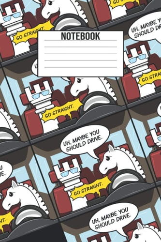 Go Straight. Uh, Maybe You Should Drive. Notebook: Chess journal gift with a chess pattern layout and a lined cover panel| 6x9 inches | colleged ruled line pages | 150 pages