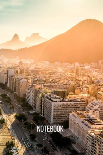 Rio de Janeiro Notebook: blank lined composition journal | Rio de Janeiro notebook | 100 pages (French Edition)