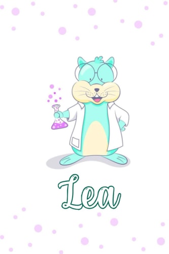 Lea : Cute Mouse Journal: Notebook With Name On Front Cover, 120 pages College Ruled Notebook Journal & Diary for Writing & Note Taking for Girls and ... Personalized Notebooks For Girls And Women)