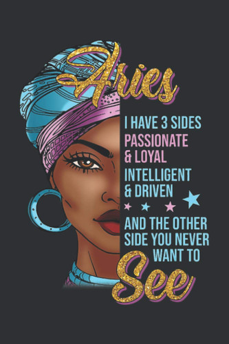Aries Love - Black Woman Afro Horoscope Zodiac (Gratitude Journal): Black Women Gift Ideas, African Queen Gift