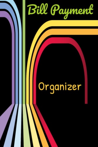 Bill Payment Organizer: bill organizer - bill payment tracker - monthly planner bills - Simple Monthly Bill Organizer to Track Bills and Expenses - ... - bill tracker 6x9 - bill Payment 6x9