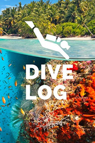 Dive Log: Exklusives Taucher Logbuch für bis zu 100 Tauchgänge. Deutsch. Soft Cover 6x9 Zoll, ca. DIN A5 15x22cm. Ideales Geschenk für Scuba Diver. ... für alle Gerätetaucher. (German Edition)