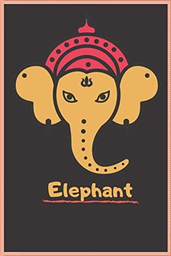 Elephant: Lined Notebook / Journal Gift, 100 Pages, 6x9, Soft Cover, Matte Finish