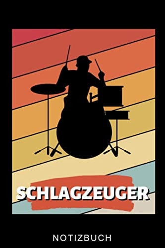 SCHLAGZEUGER NOTIZBUCH: A5 TAGEBUCH für Schlagzeuger | Drumming | Schlagzeug lernen | Schlagzeugbuch für Erwachsene Kinder Anfänger | Drum | Jazz | Geschenkidee (German Edition)