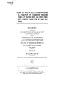 Is This Any Way to Treat Our Troops? Part II : Follow-Up on Corrective Measures Taken at Walter Reed and Other Medical Facilities Caring for Wounded Soldiers