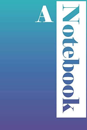 Gradient blue purple Notebook grid: blue and purple gradient notebook grid for love to note