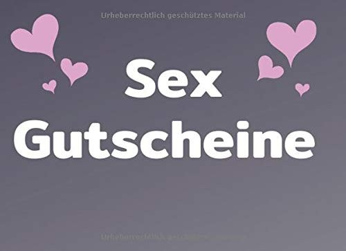 Sex Gutscheine Gutscheinheft Mit 50 Erotische Vouchers Zum Verschenken Für Deinen Schatz Geschenk Für Valentinstag