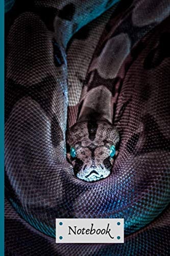 Snake-themed notebook: Wide-lined, 120 page notebook with positive quote and snake colouring page | fun for older kids and adults, boys or girls, school or home schooled