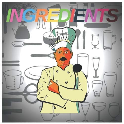 Food Books Ingredients - Chef - Food Books Ingredients - Chef - No Bleed