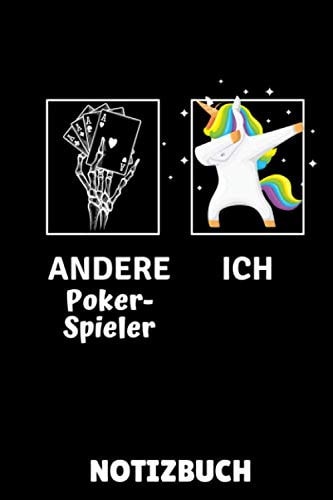 ANDERE POKER-SPIELER ICH NOTIZBUCH: A5 Notizbuch KARIERT Poker Buch | Kartenspiele | Kartenspiel | Geschenkbuch für ein Poker Set | Poker lernen | Anfänger | Geschenk für Erwachsene (German Edition)