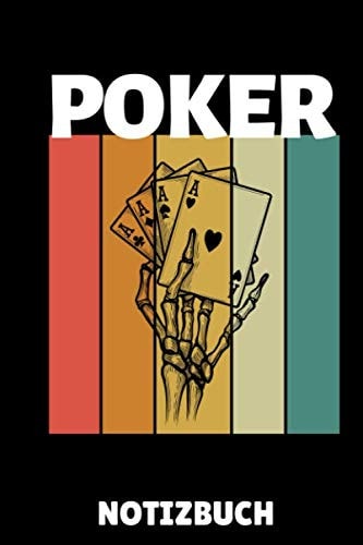 POKER NOTIZBUCH: A5 Notizbuch KARIERT Poker Buch | Kartenspiele | Kartenspiel | Geschenkbuch für ein Poker Set | Poker lernen | Anfänger | Geschenk für Erwachsene (German Edition)