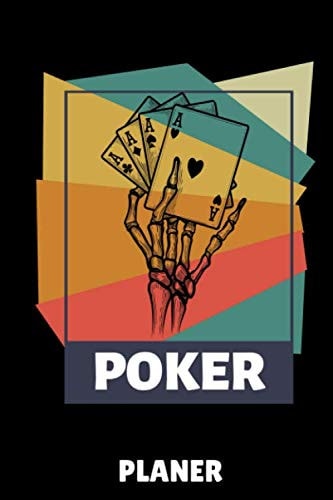POKER PLANER: A5 TAGESPLANER Poker Buch | Kartenspiele | Kartenspiel | Geschenkbuch für ein Poker Set | Poker lernen | Anfänger | Geschenk für Erwachsene (German Edition)
