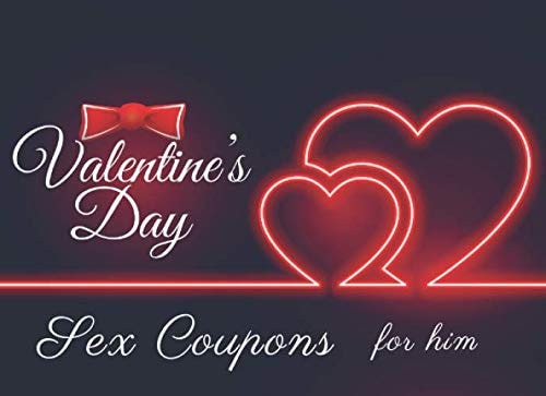 valentine's day sex coupon for him: 52 Hot and Naughty Sex Coupons Book/funny valentine's day gift for husband,him,men/Adventurous Sex Vouchers For him/make him happy