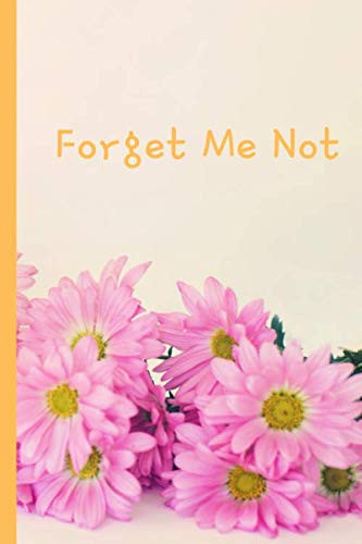 Forget Me Not: Password logbook and internet organizer, Websites, Logbook To Protect Usernames and Login information small 6” x 9” password ... Keeper, Vault Notebook Large print