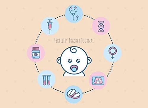 Fertility Tracker Journal: Trying To Conceive (TTC) is not easy! Monitor your menstrual cycle and fertile period, BBT chart + PMS tracker all in one ... 120 pages (Women Health log book COLLECTION)