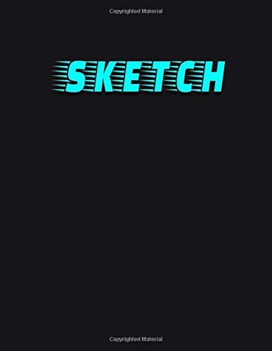 Sketch: Blank Black Paper Sketch Book For Sketching, Drawing, Doodling Artist Sketchbook Journal Notebook with Gel Pens